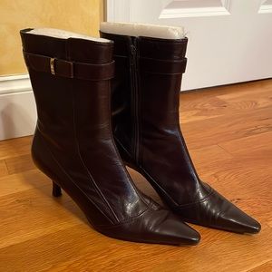 Woman’s Bandolino Boots , Dark Brown Leather Boots